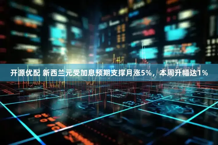 开源优配 新西兰元受加息预期支撑月涨5%，本周升幅达1%