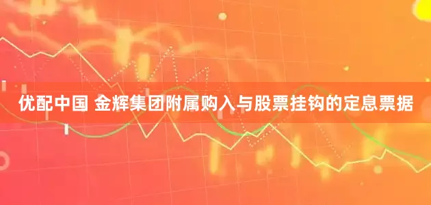 优配中国 金辉集团附属购入与股票挂钩的定息票据